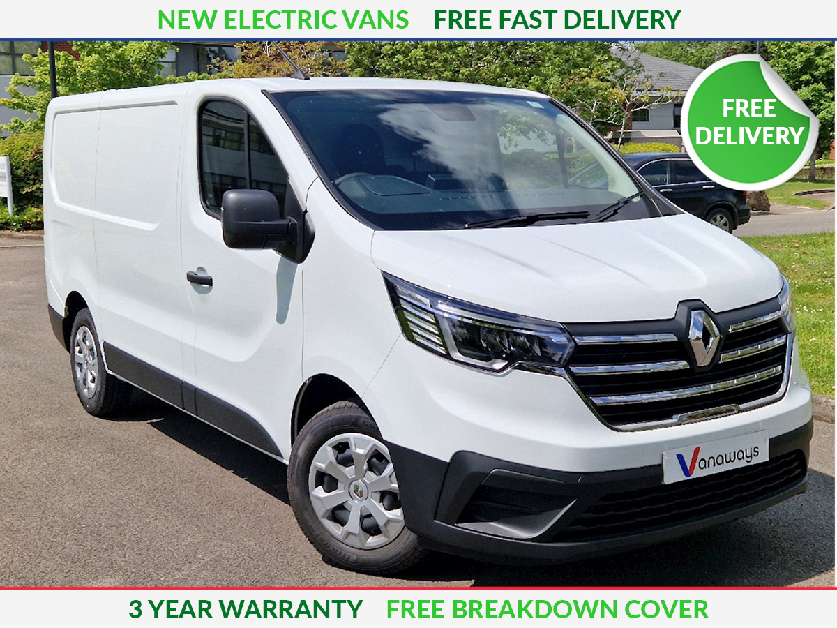 Renault Trafic SL30 90kW 52kWh Advance Van Auto